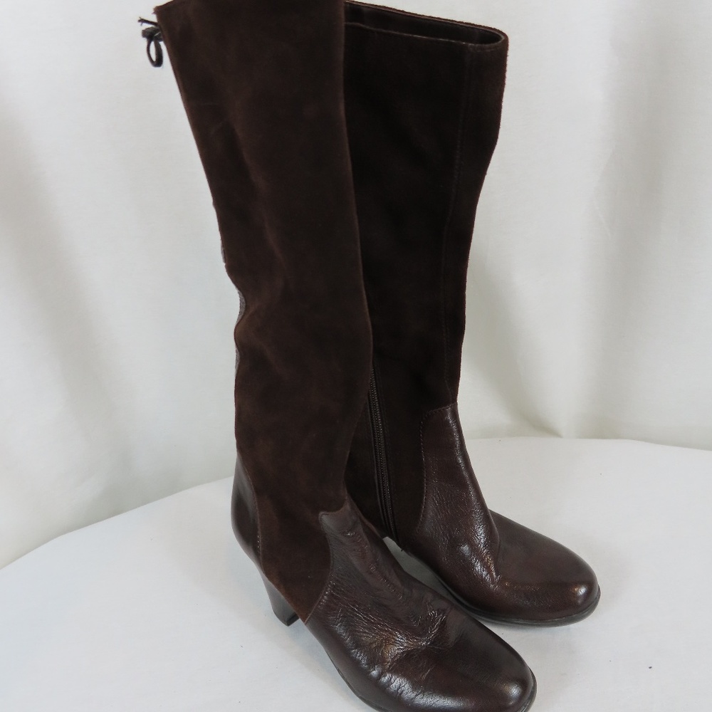 Naturalizer Milano Brown Suede Leather Boots Sz. 7M